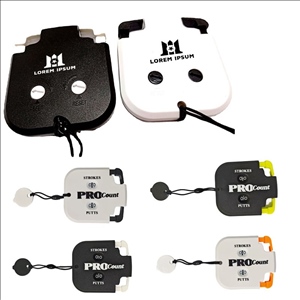 Golf Score Counter - Mechanical Stroke & Putt Tracker with Lanyard for Golfers